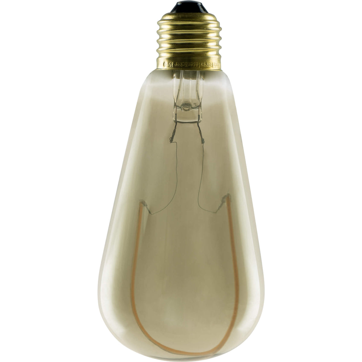 SEGULA LED Illusion Rustika crescent top smokey grau – E27, 4 W, 1.900 K, dimmbar – Hauptbild