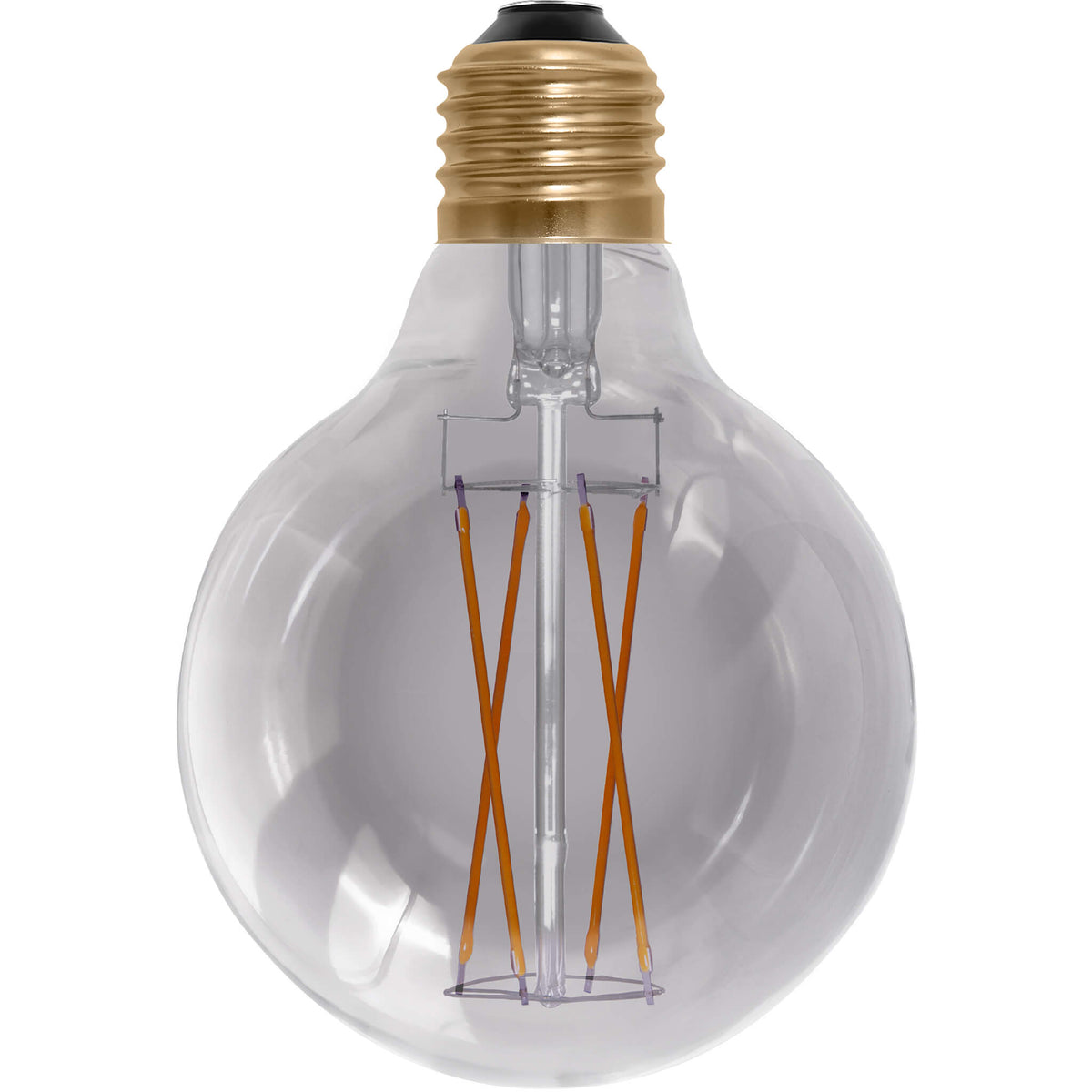 SEGULA LED Globe 95 smokey grau – E27, 5 W, 1.900 K, dimmbar – Hauptbild
