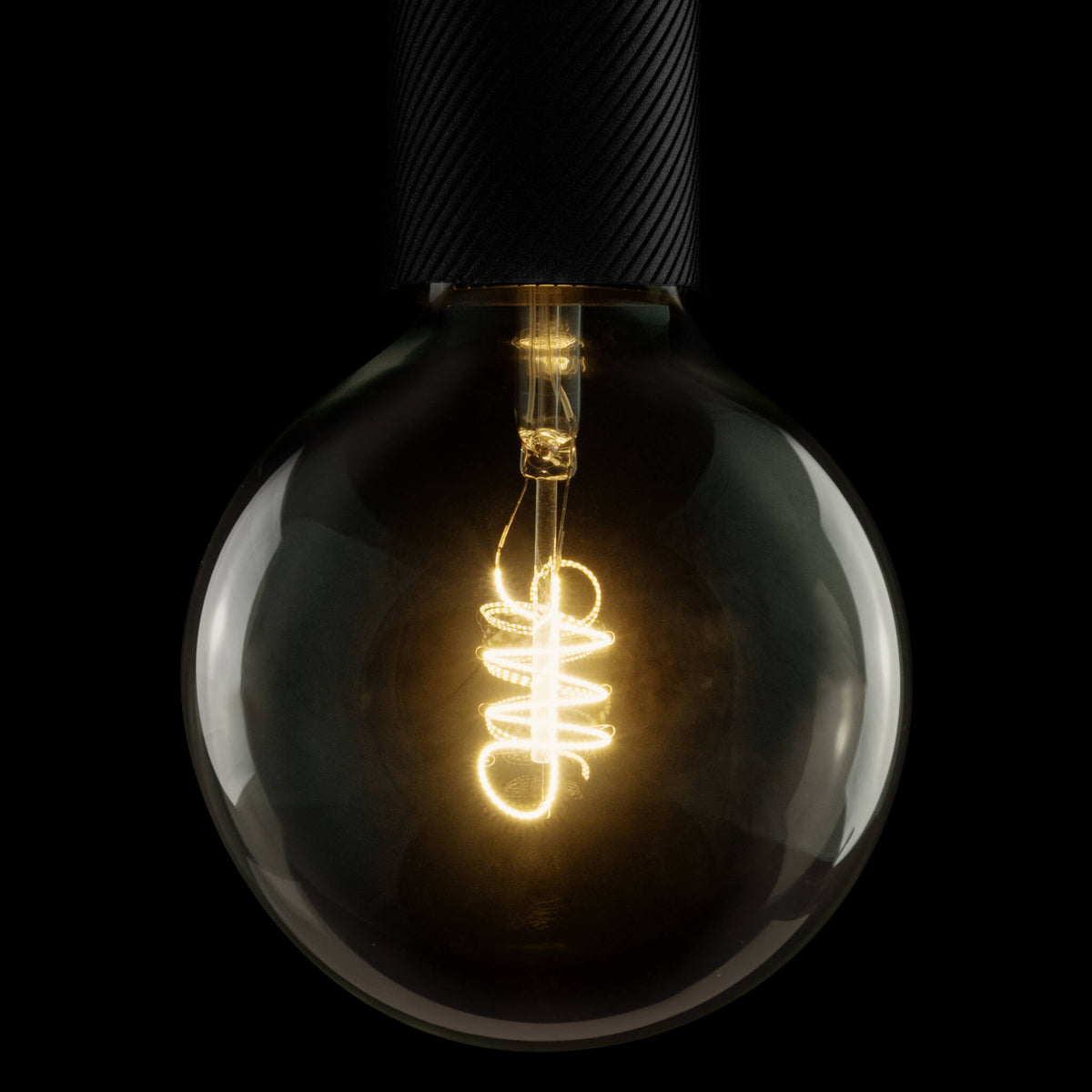 SEGULA LED Globe 125 Elegant klar – E27, 5 W, 2.200 K, dimmbar – Produktansicht 1