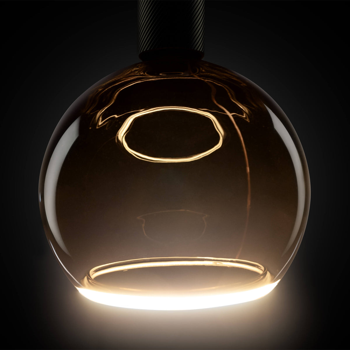 SEGULA LED Floating Billard Globe 200 schwarz – E27, 4 W, 2.200 K, dimmbar – Produktansicht 1