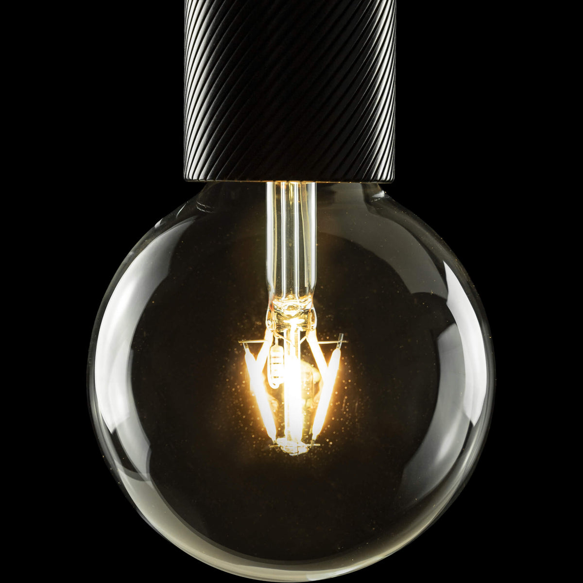 SEGULA LED Globe 95 24V Ambient Dimming klar – E27, 3 W, 2.000 K–2.700 K, dimmbar – Produktansicht 1