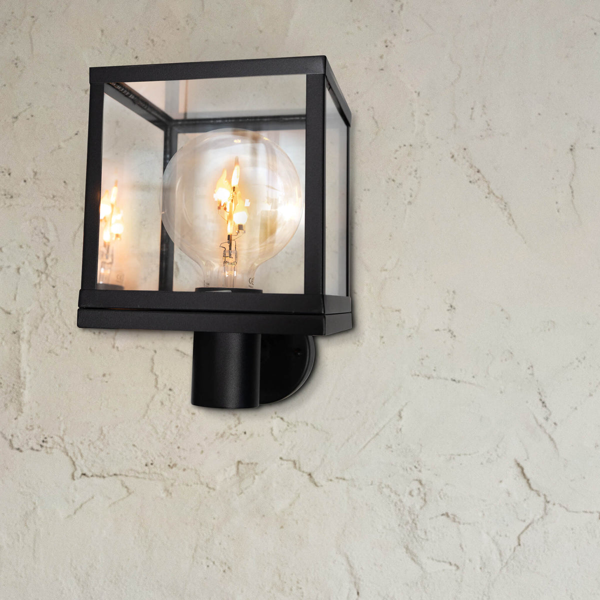 SEGULA Wandleuchte MODERN black – E27, schwarz – Produktansicht 2