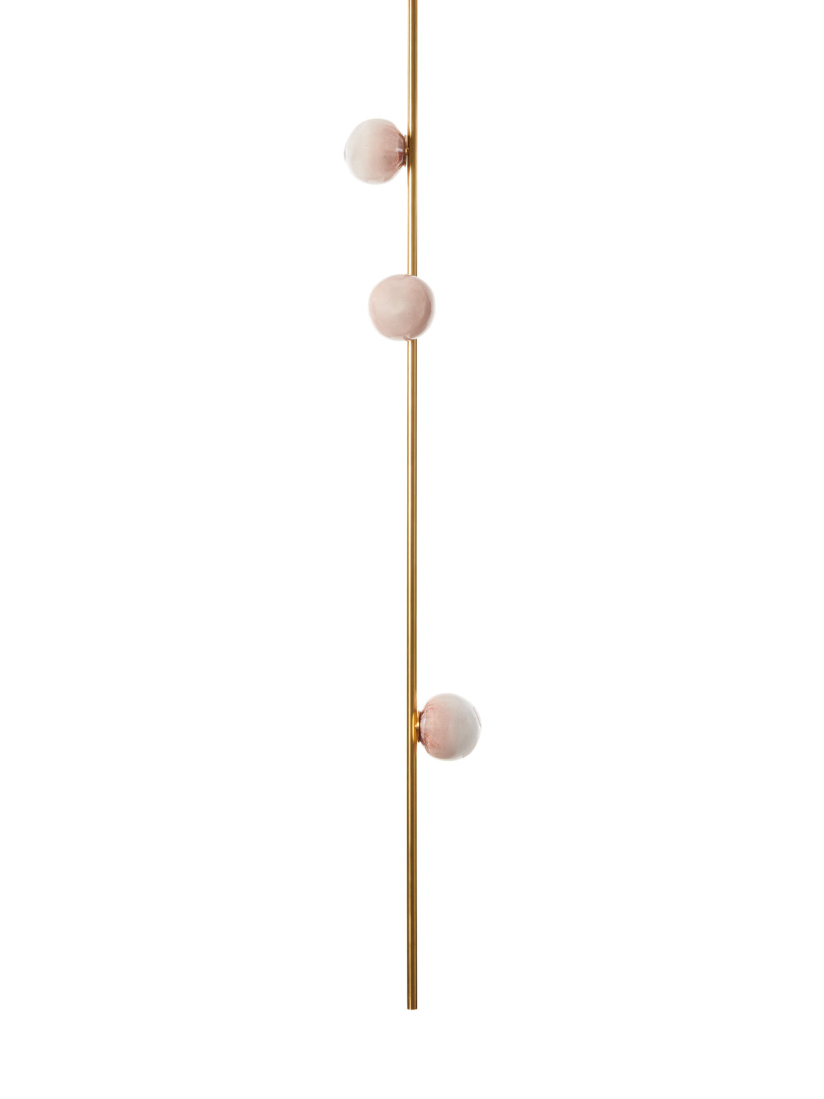 Bocci 84 / 84V Stem Pendelleuchte – 84.3 – Deckenmontage, 3 Pendel, 1,8 m lang mit Ø142 mm Baldachin rund, 2700 K
