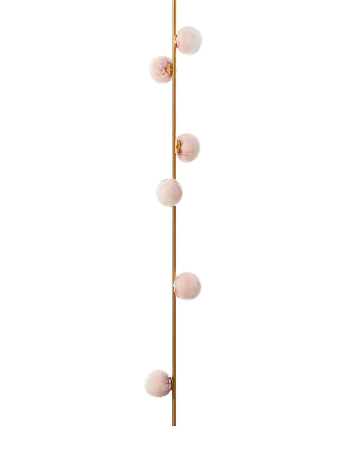 Bocci 84 / 84V Stem Pendelleuchte – 84.6 – Deckenmontage, 6 Pendel, 1,8 m lang mit Ø142 mm Baldachin rund, 2700 K