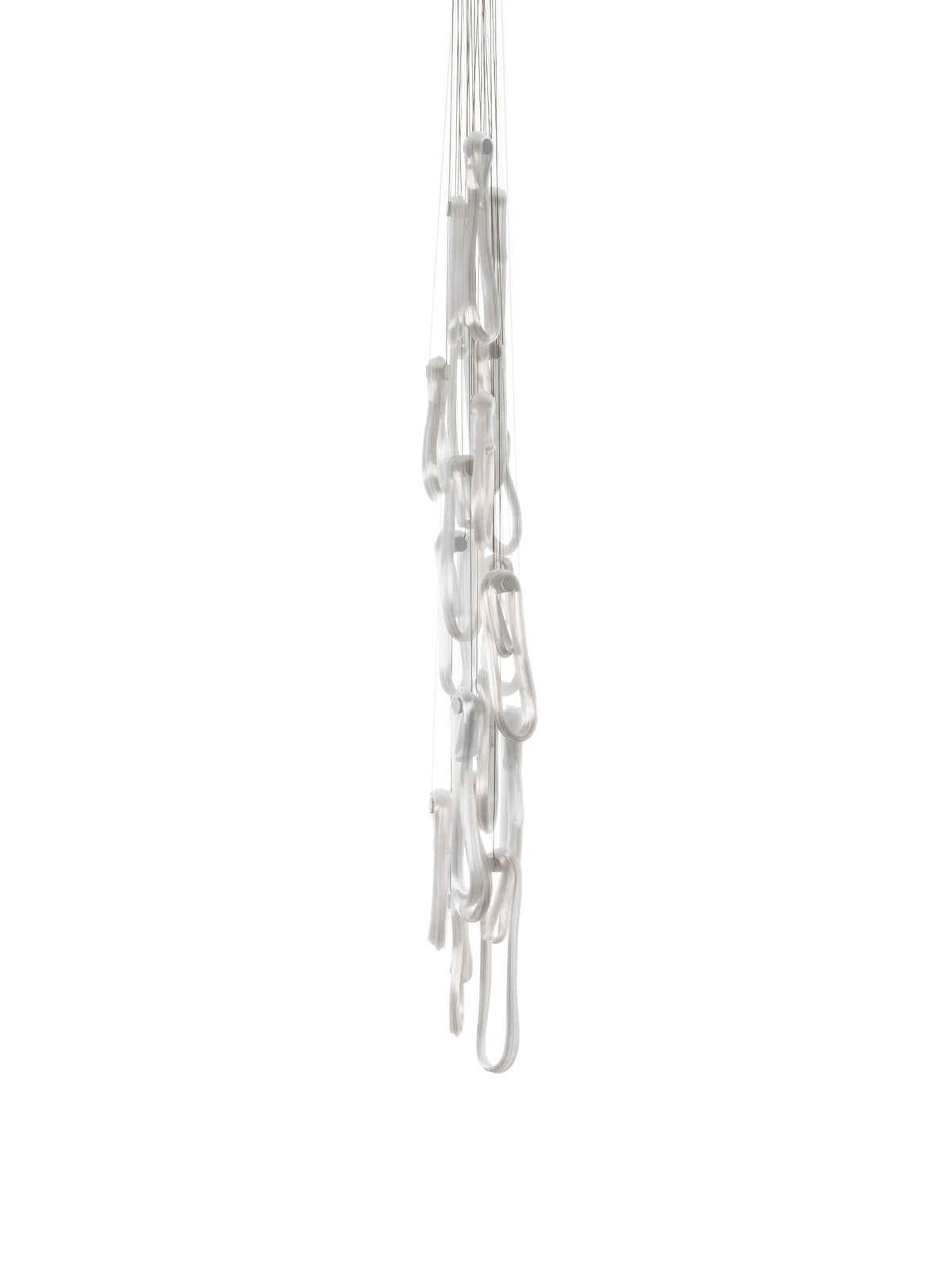 Bocci 87 Cluster Column Pendelleuchte – 87.19 – Column, 19 Pendel, Ø501 mm Baldachin rund, 2700 K