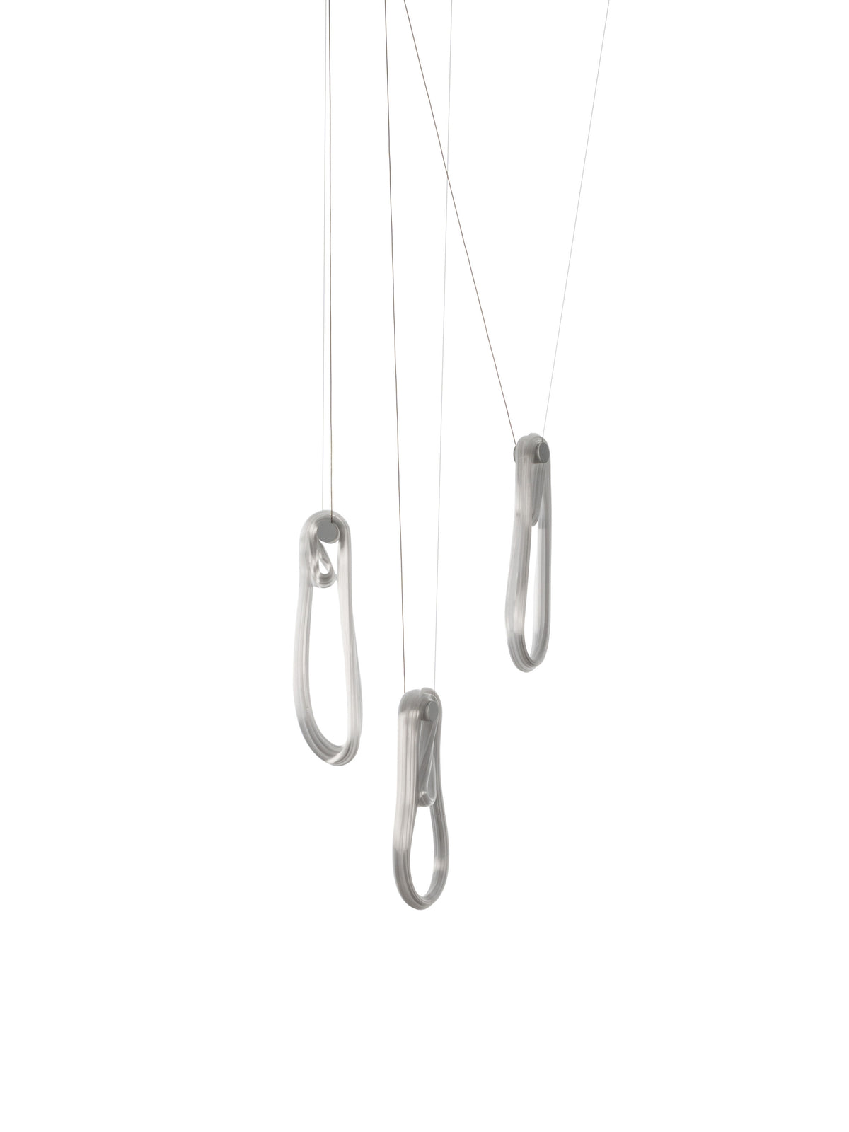 Bocci 87 Random Pendelleuchte – 87.3 – 3 Pendel, Ø152 mm Baldachin rund, 2700 K