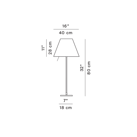 Luceplan Costanza Tischleuchte – Ansicht 13
