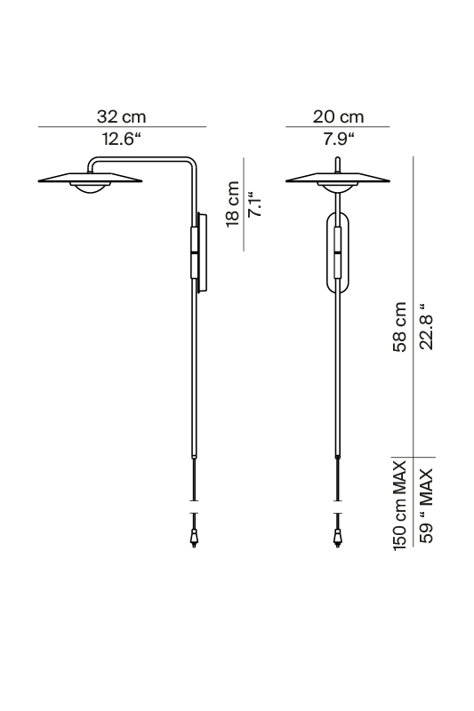 Luceplan Koinè Wandleuchte – Ansicht 11