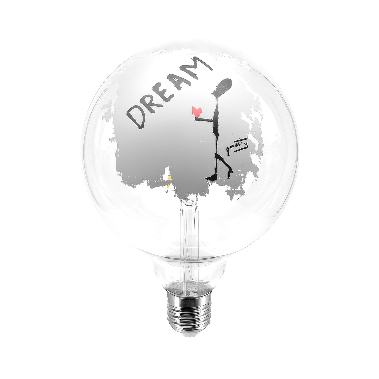 Glühbirne LED Tattoo Dream G125 4,5W 470 lm E27 2700K dimmbar – Hauptbild