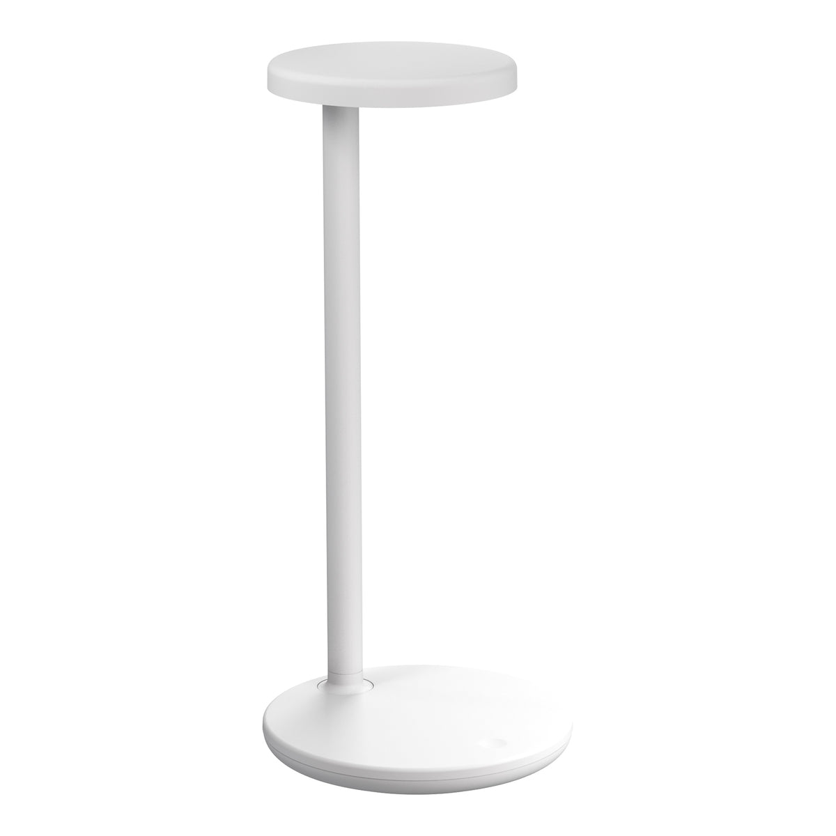 Flos Oblique Qi Tischleuchte – Matt White, 2700K
