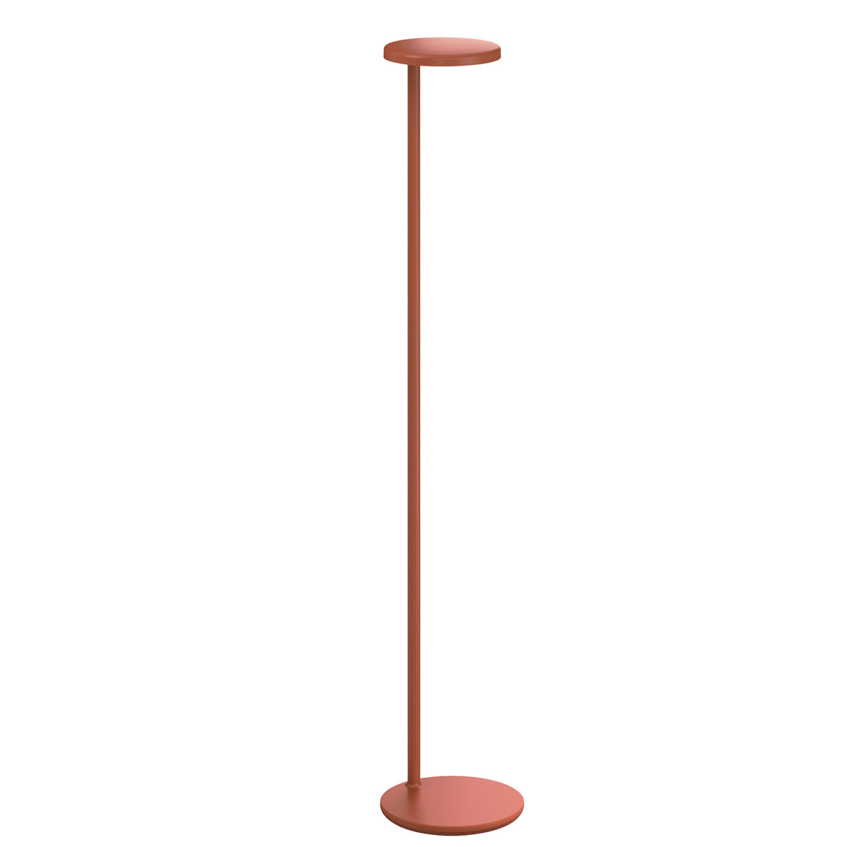 Flos Oblique Floor Stehleuchte – Matt rust, 2700K