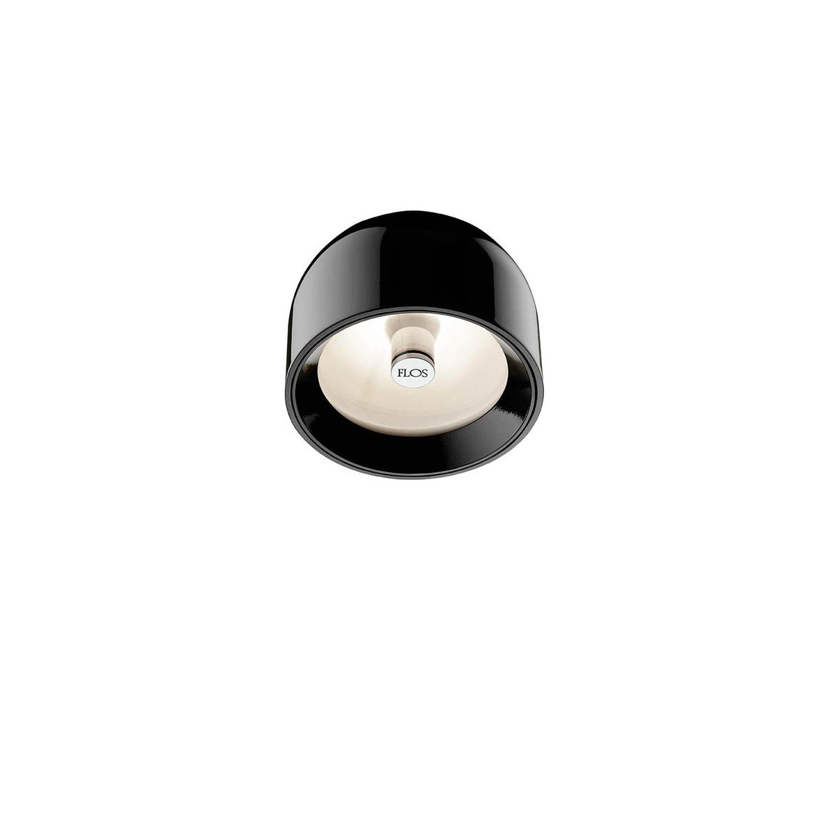 Flos Wan Ceiling/Wall Wand-/Deckenleuchte – Black