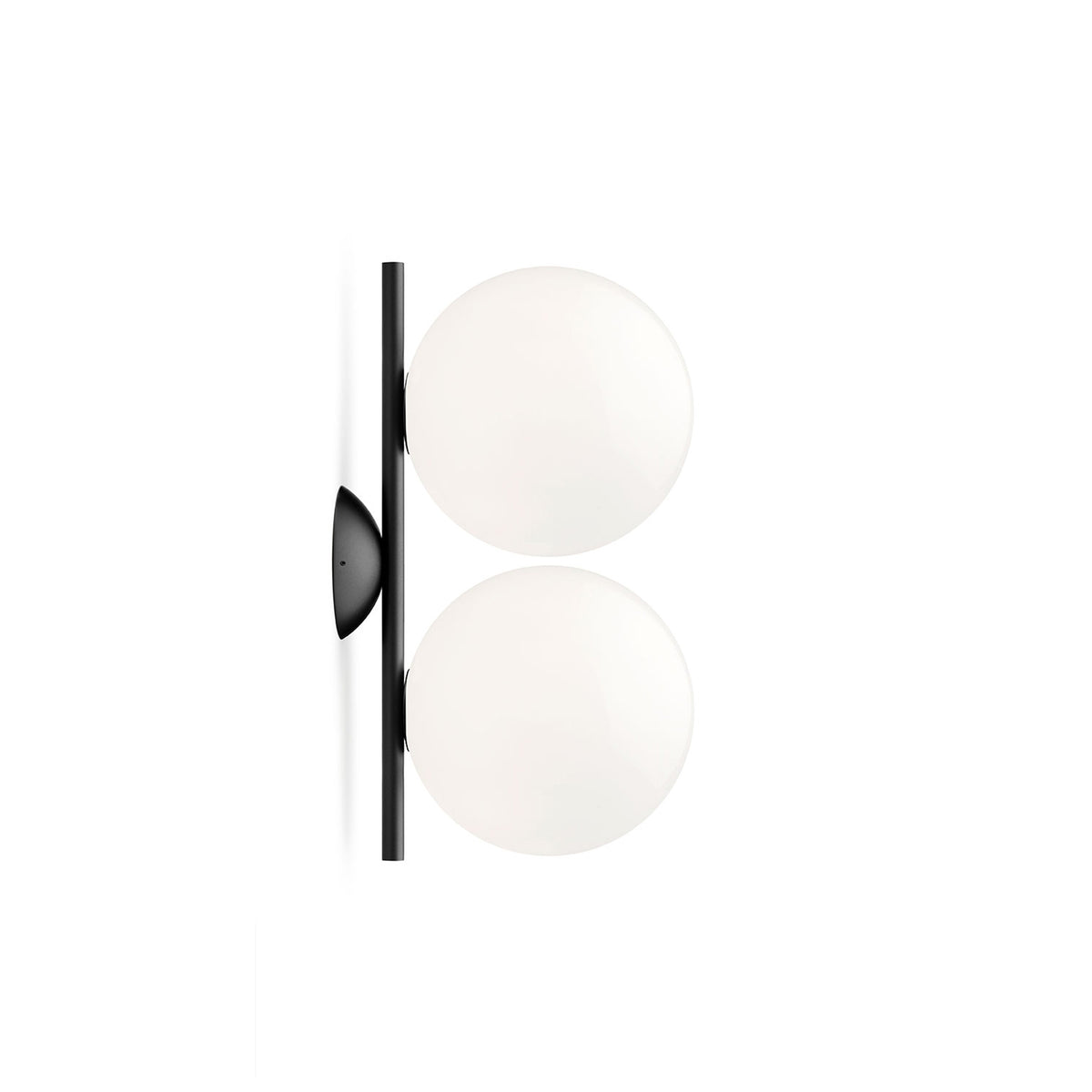 Flos IC Lights C/W1 Double – Black