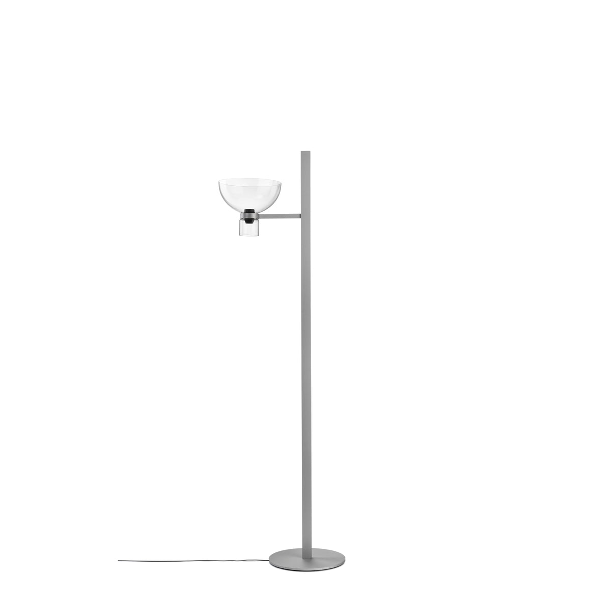 Flos Nocturne F1 Bowl Stehleuchte – Silver