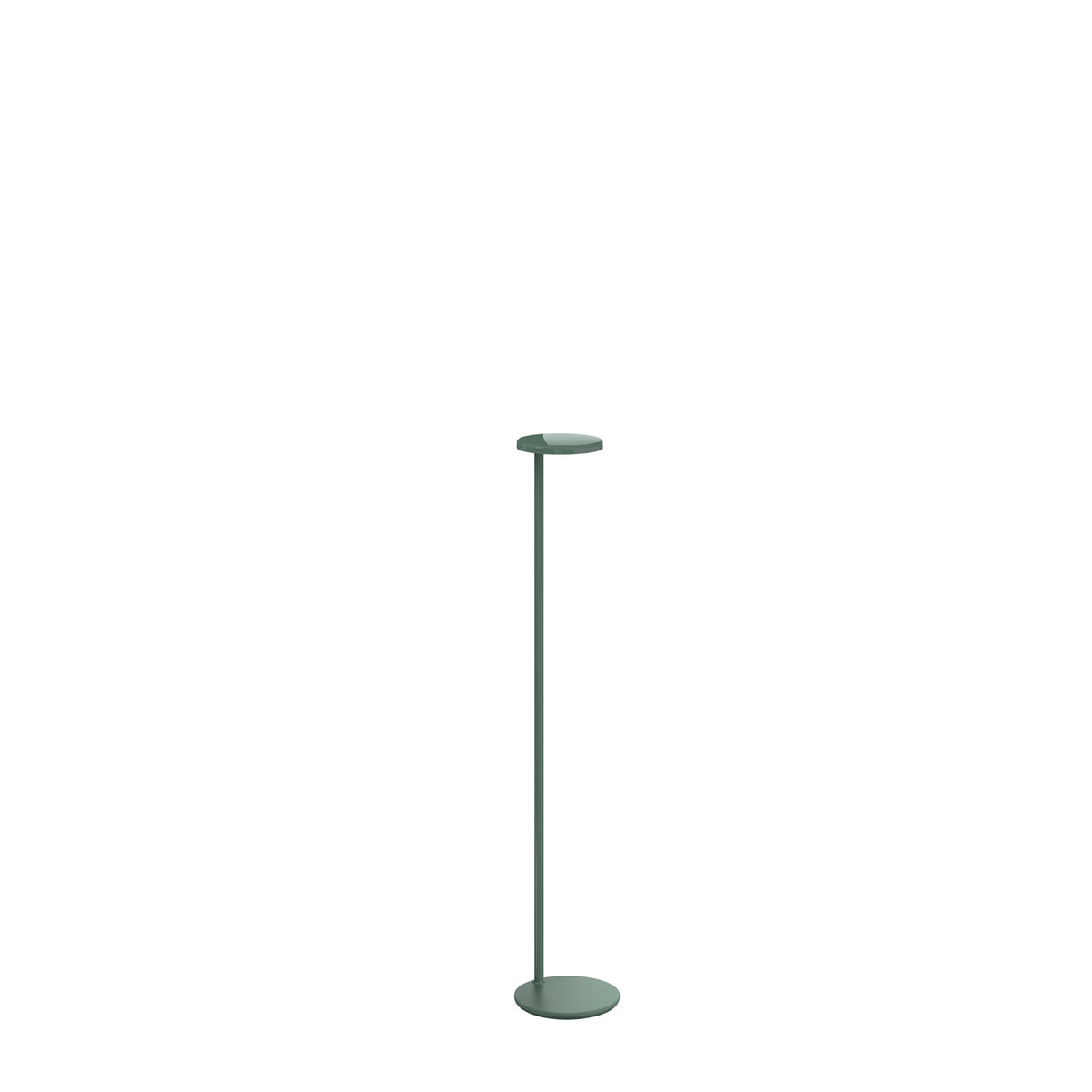 Flos Oblique Floor USB-C Stehleuchte – Gloss Salvia, 2700K