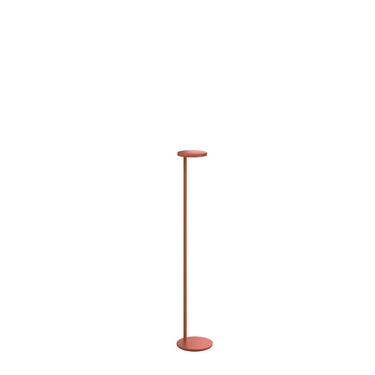 Flos Oblique Floor USB-C Stehleuchte – Matt rust, 2700K