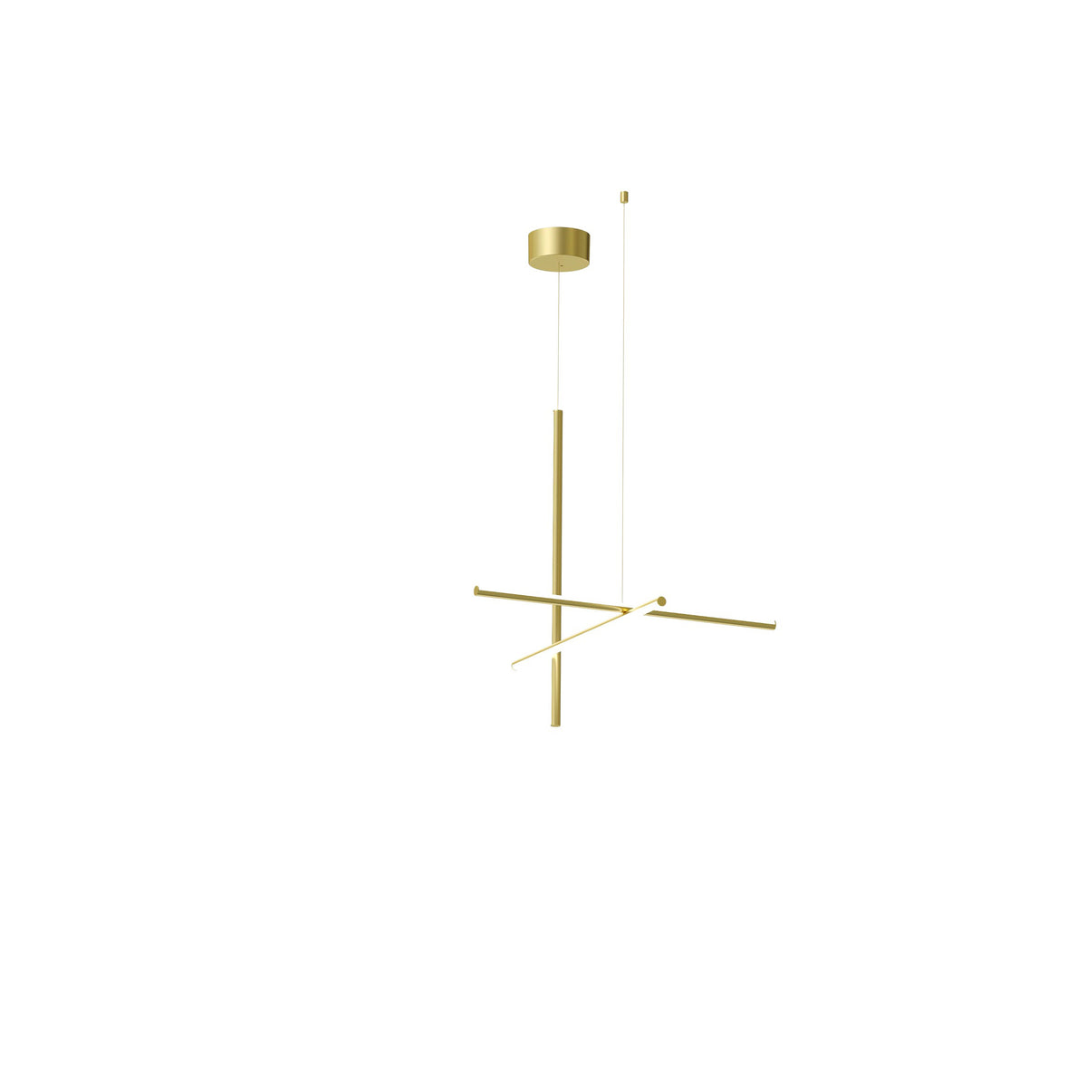 Flos Coordinates Suspension 1 Pendelleuchte – Anodized Champagne