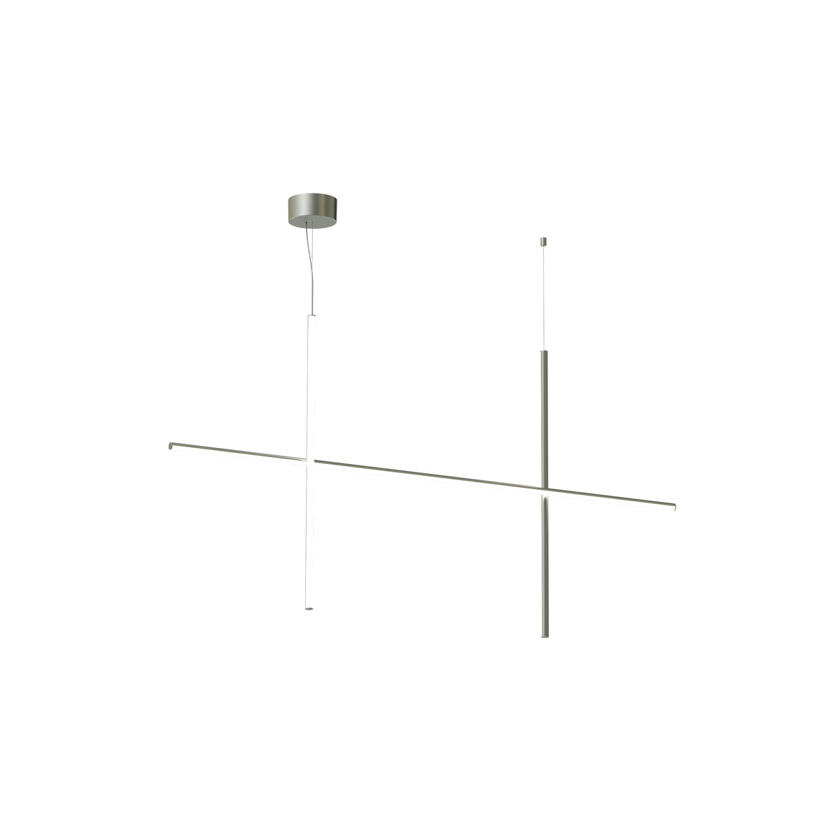 Flos Coordinates Suspension 2 Pendelleuchte – Argent