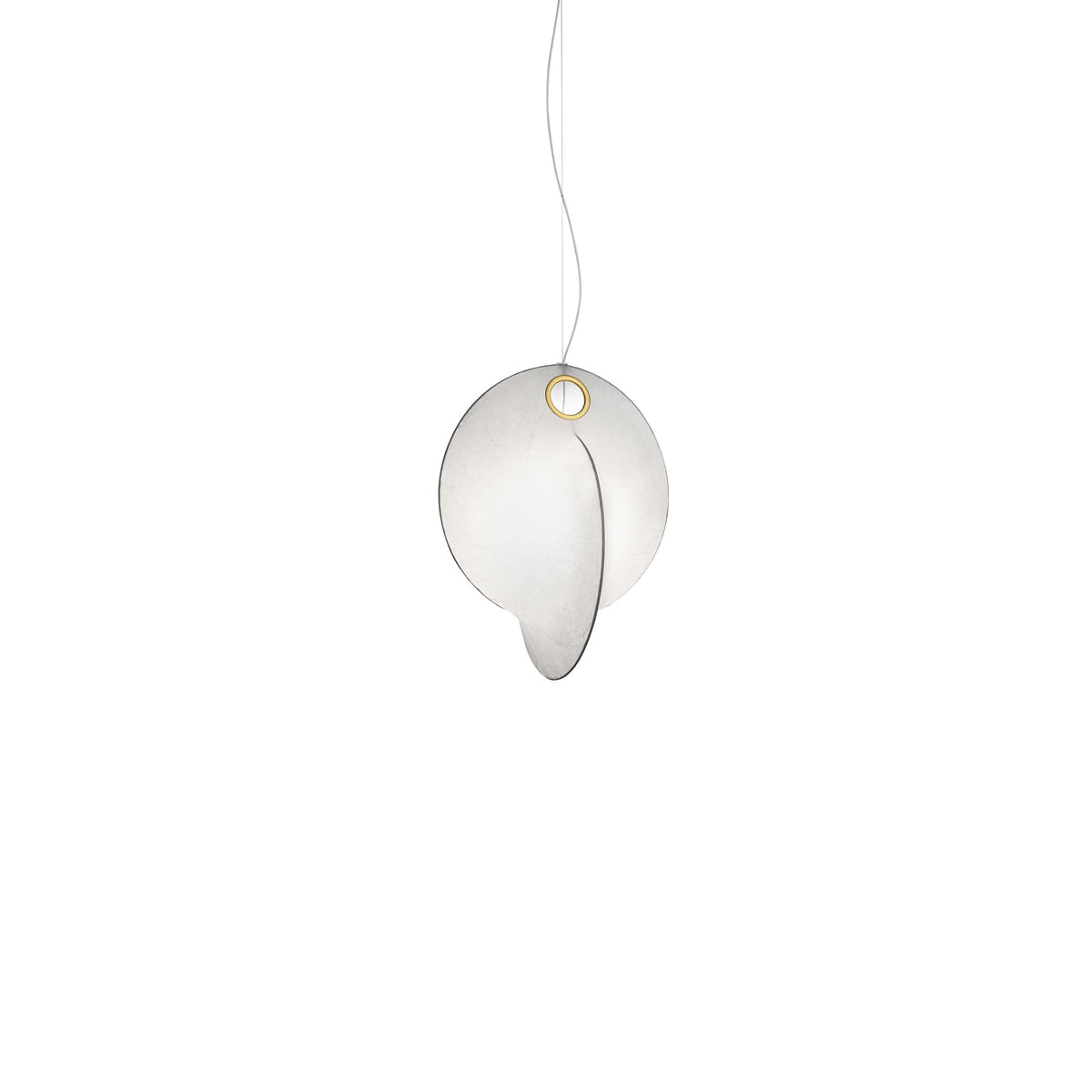 Flos Overlap Suspension 1 Pendelleuchte – White