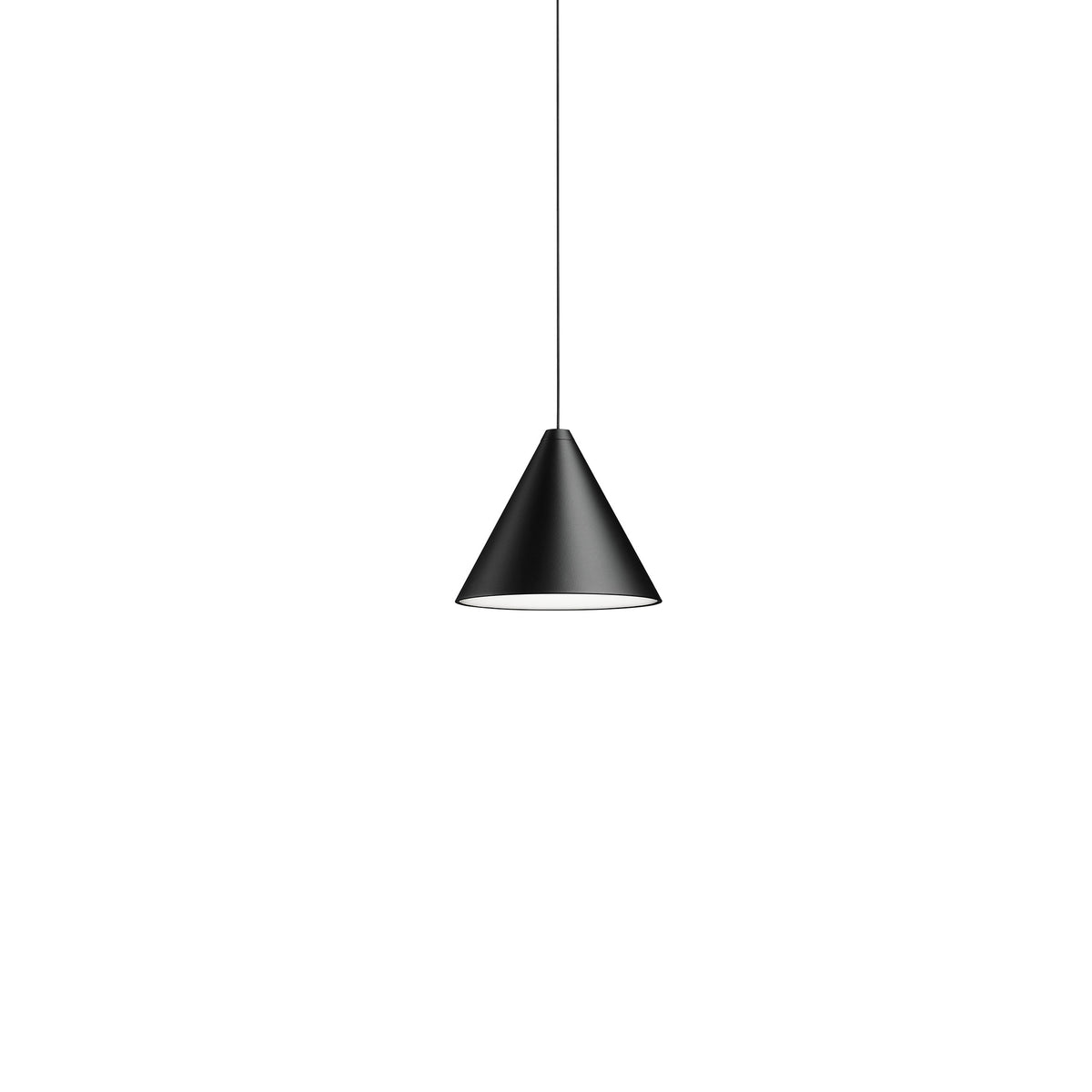 Flos String Light - Cone head - 22mt cable – Black