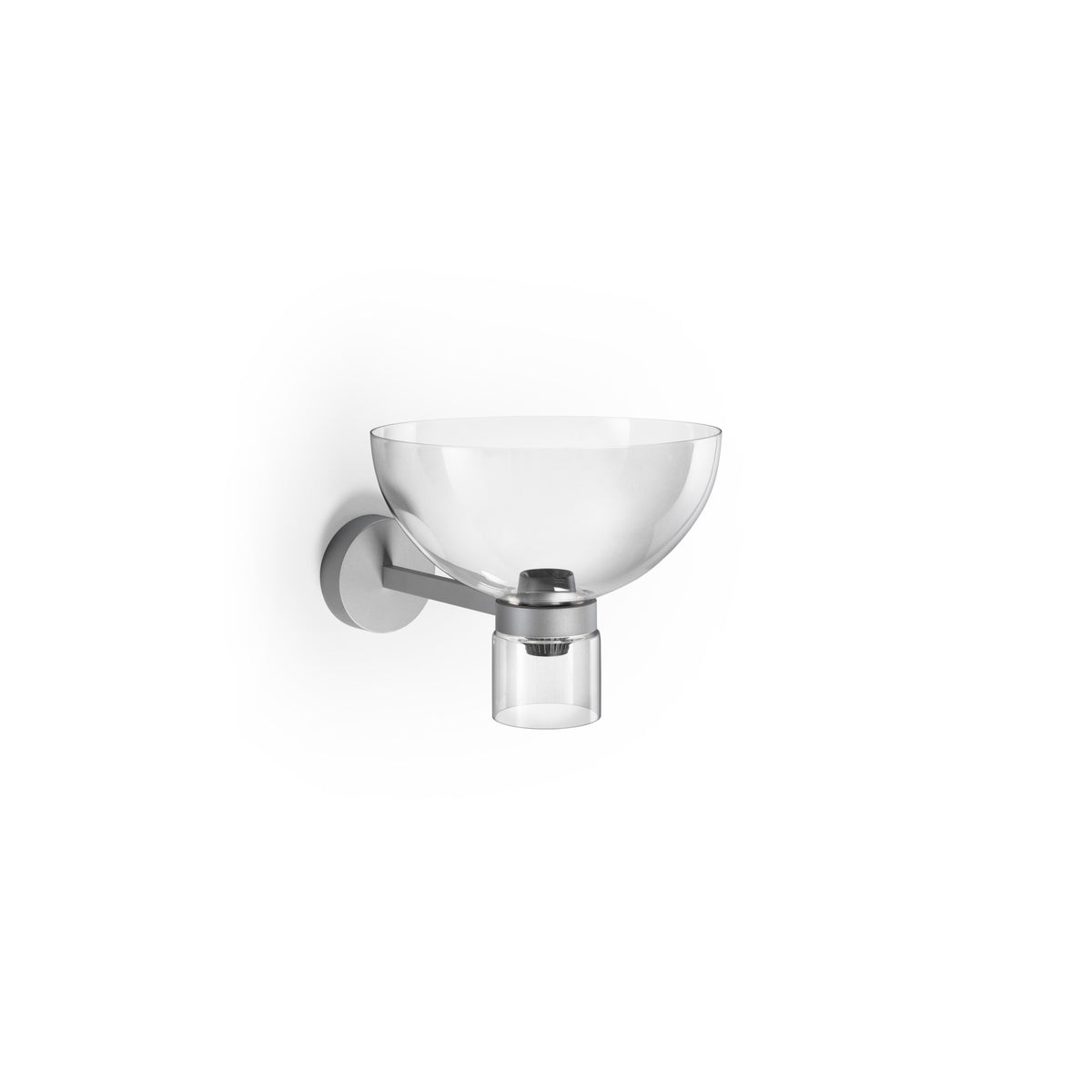 Flos Nocturne W Bowl Wandleuchte – Silver