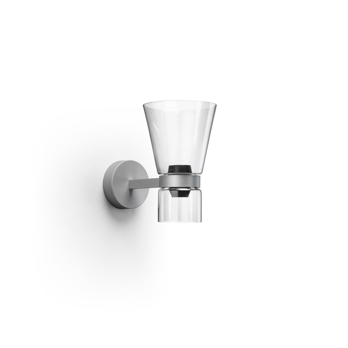 Flos Nocturne W Cone Wandleuchte – Silver