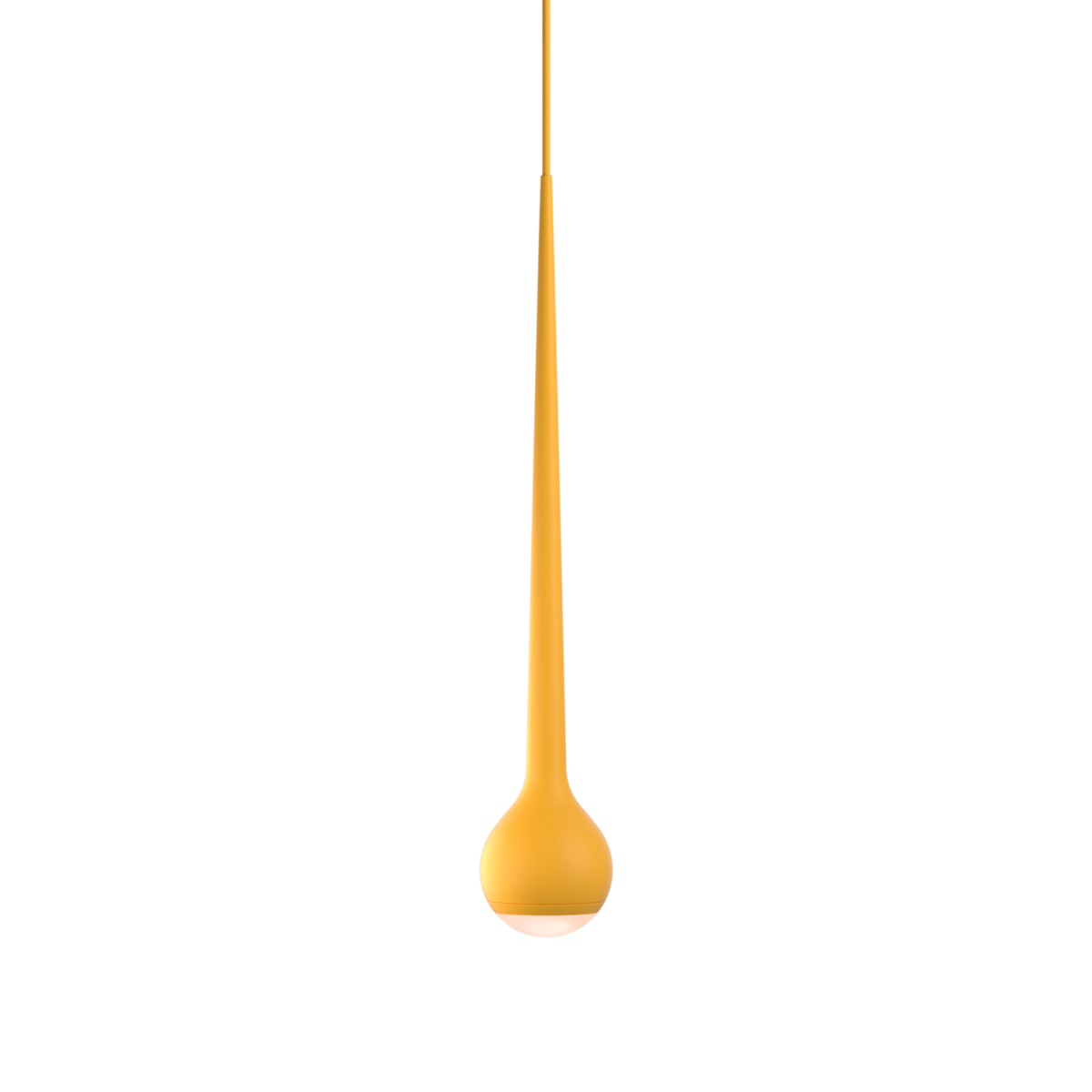 GRAU Falling Sun Pendelleuchte – Sun Orange, Deckeneinbau - 6m Kabel