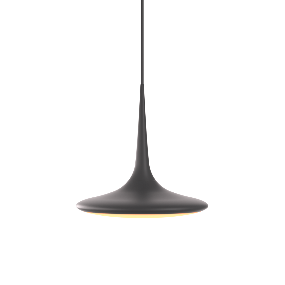 GRAU Falling Leaf Pendelleuchte – Schwarz, Deckeneinbau