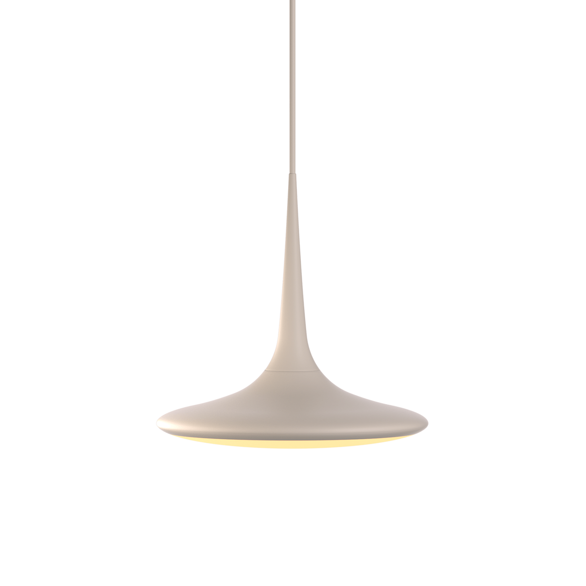 GRAU Falling Leaf Pendelleuchte – Sand White, Deckeneinbau