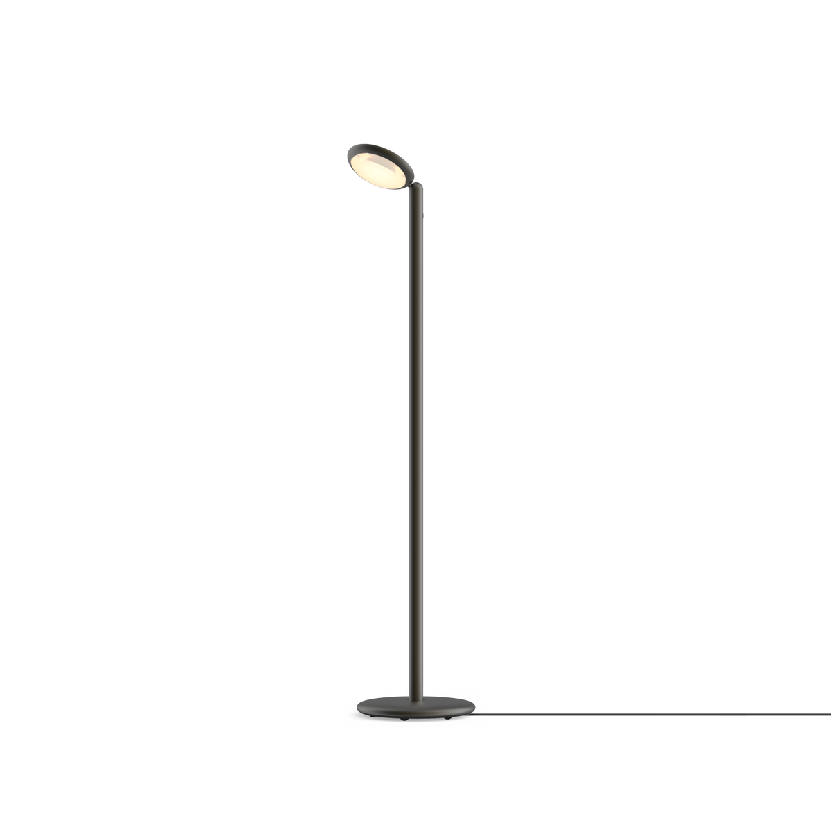 GRAU Parrot Floor Stehleuchte – Black Brass, Cable