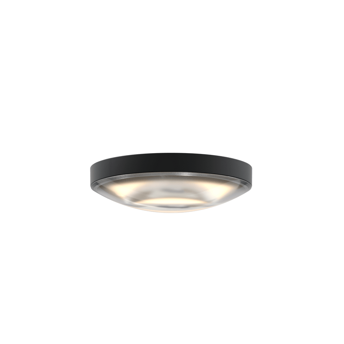 GRAU Globe Deckenleuchte – Schwarz, Deckeneinbau