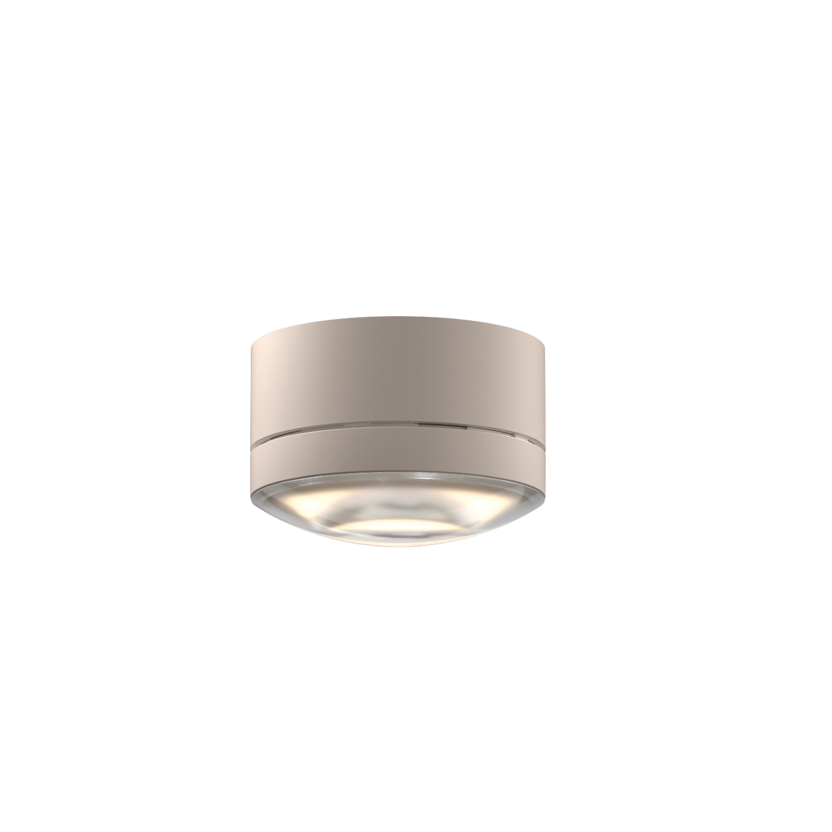 GRAU Globe Deckenleuchte – Sand White, Deckenaufbau