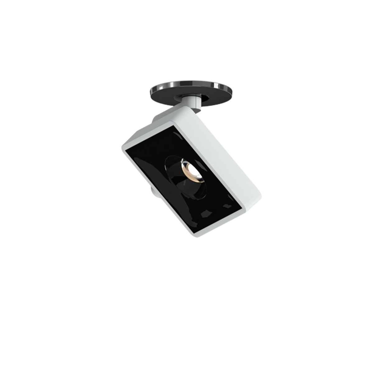 GRAU Studio Deckenleuchte – Satiniert/Schwarz, Deckeneinbau – Neutrales Licht 3500 K