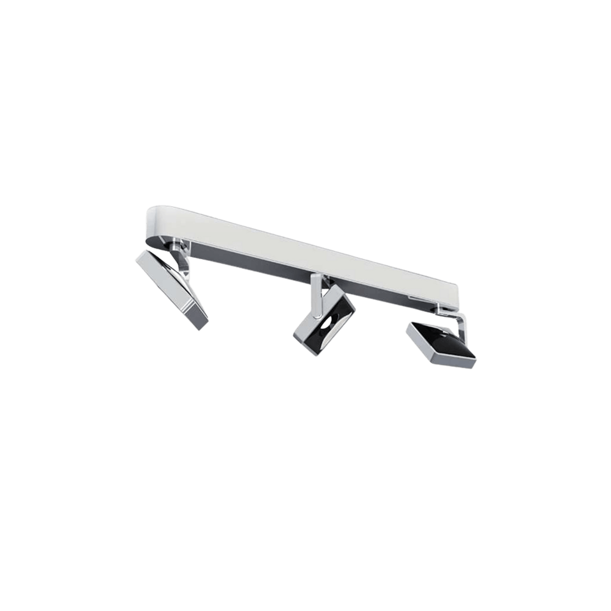 GRAU Studio Trace Trio Deckenleuchte – Poliert/Schwarz, Neutrales Licht 3500 K