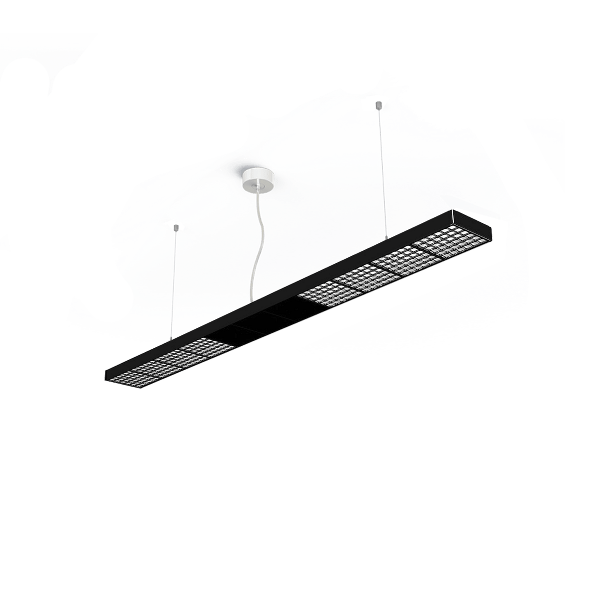 GRAU Xt-a Ceiling Deckenleuchte – Schwarz/Schwarz, 150 cm – Direktlicht Fokus
