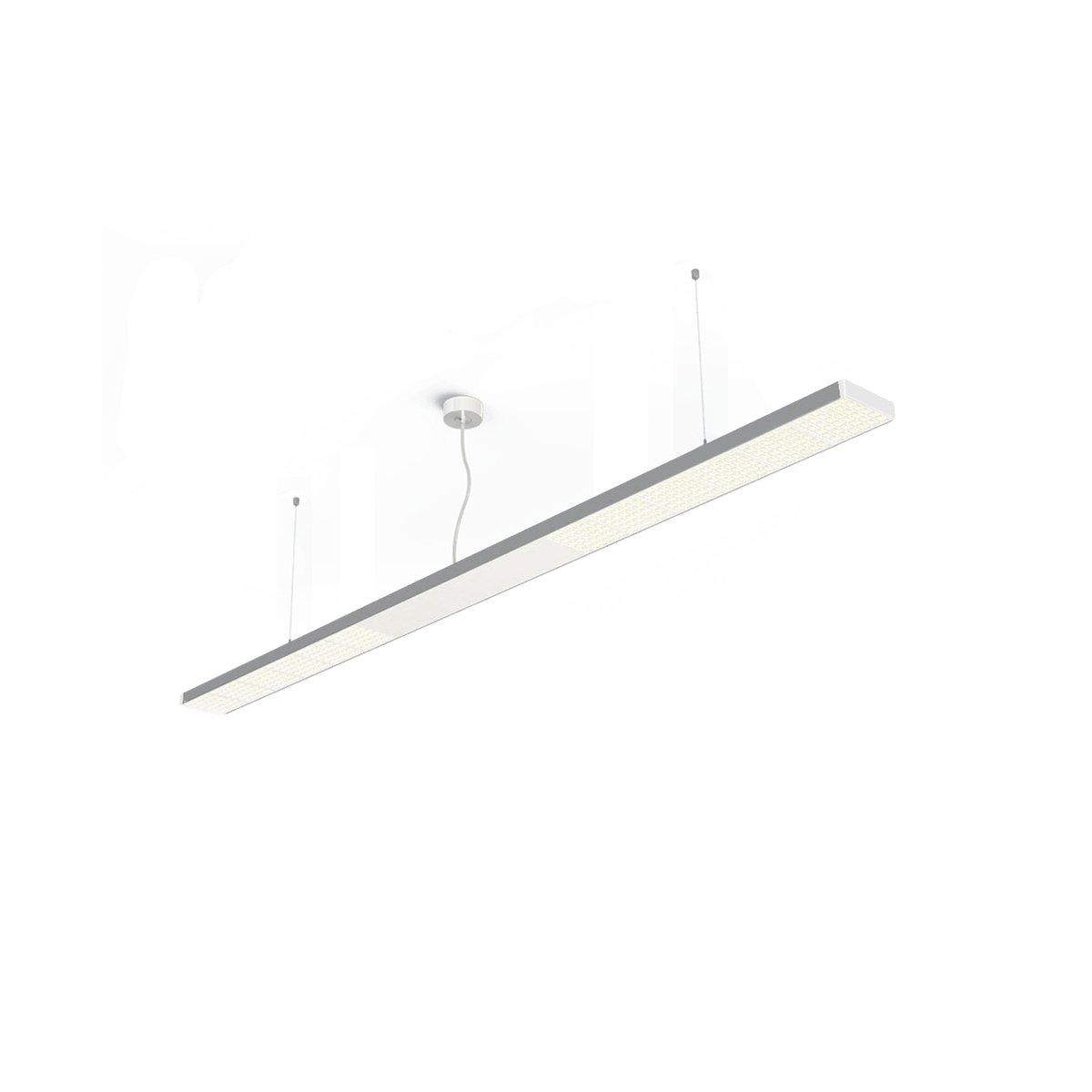 GRAU Xt-a Ceiling Deckenleuchte – Satiniert/Weiß, 240 cm – Indirektlicht Fokus – Mit Sensor