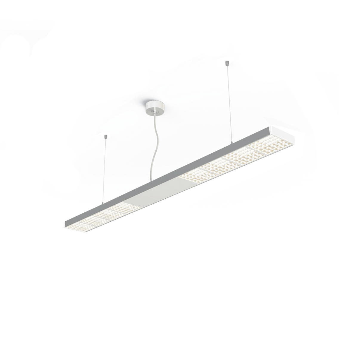 GRAU Xt-a Ceiling Deckenleuchte – Satiniert/Weiß, 150 cm – Indirektlicht Fokus