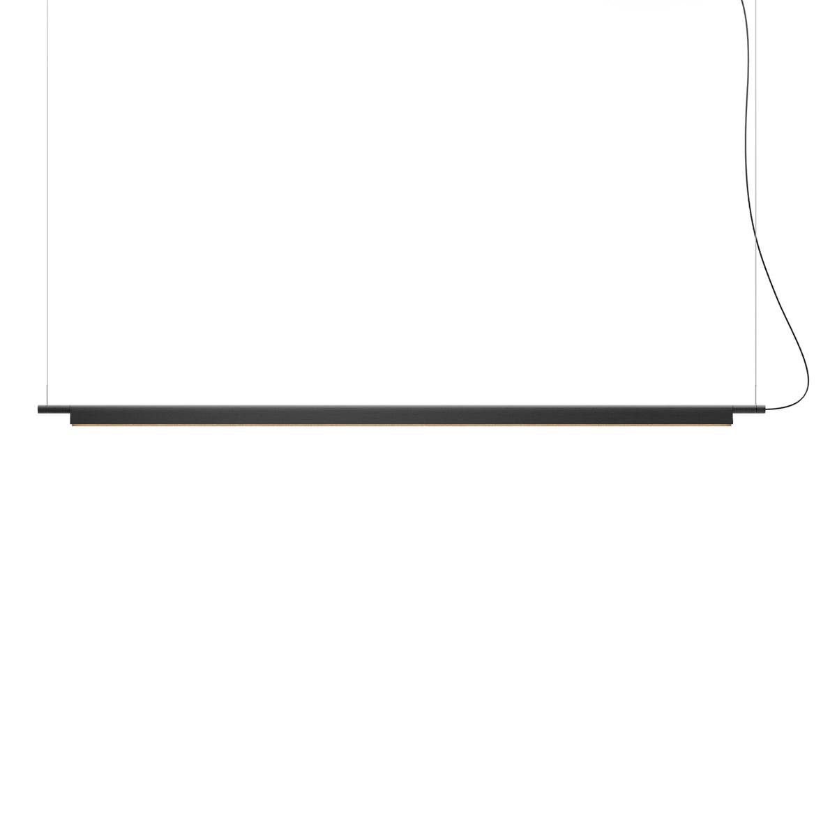 Luceplan Compendium Pendelleuchte – D81BW2, Schwarz, 2700 K