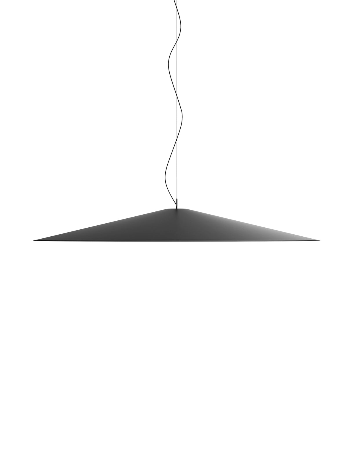 Luceplan Koinè Pendelleuchte – A07S11WN – Ø 110, Schwarz matt, 2700 K