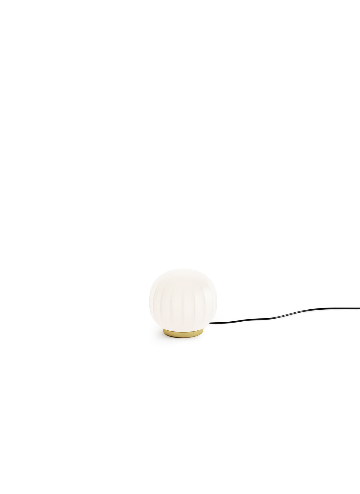 Luceplan Lita Tischleuchte – D92V14 – ø 14 cm – support base, Weiß