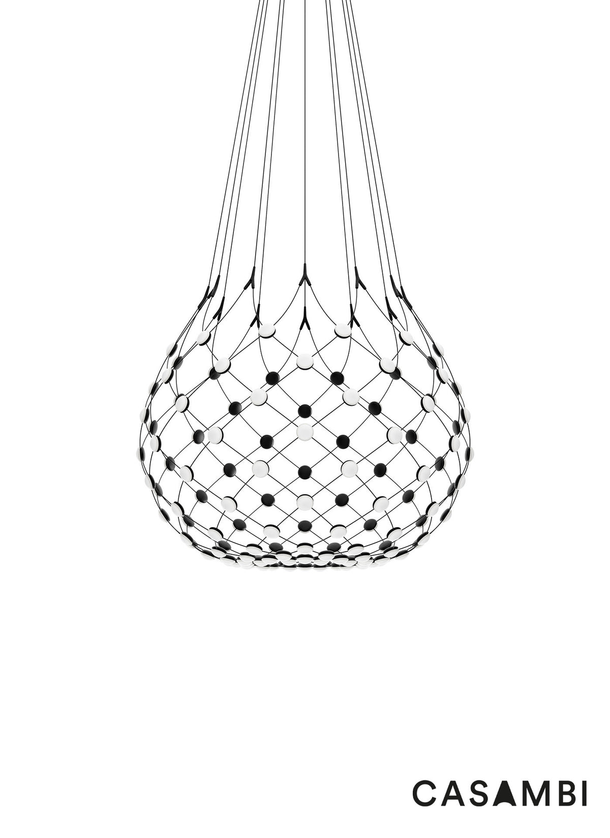 Luceplan Mesh Pendelleuchte – D86KT101 – Ø 100 – Phase cut or CASAMBI