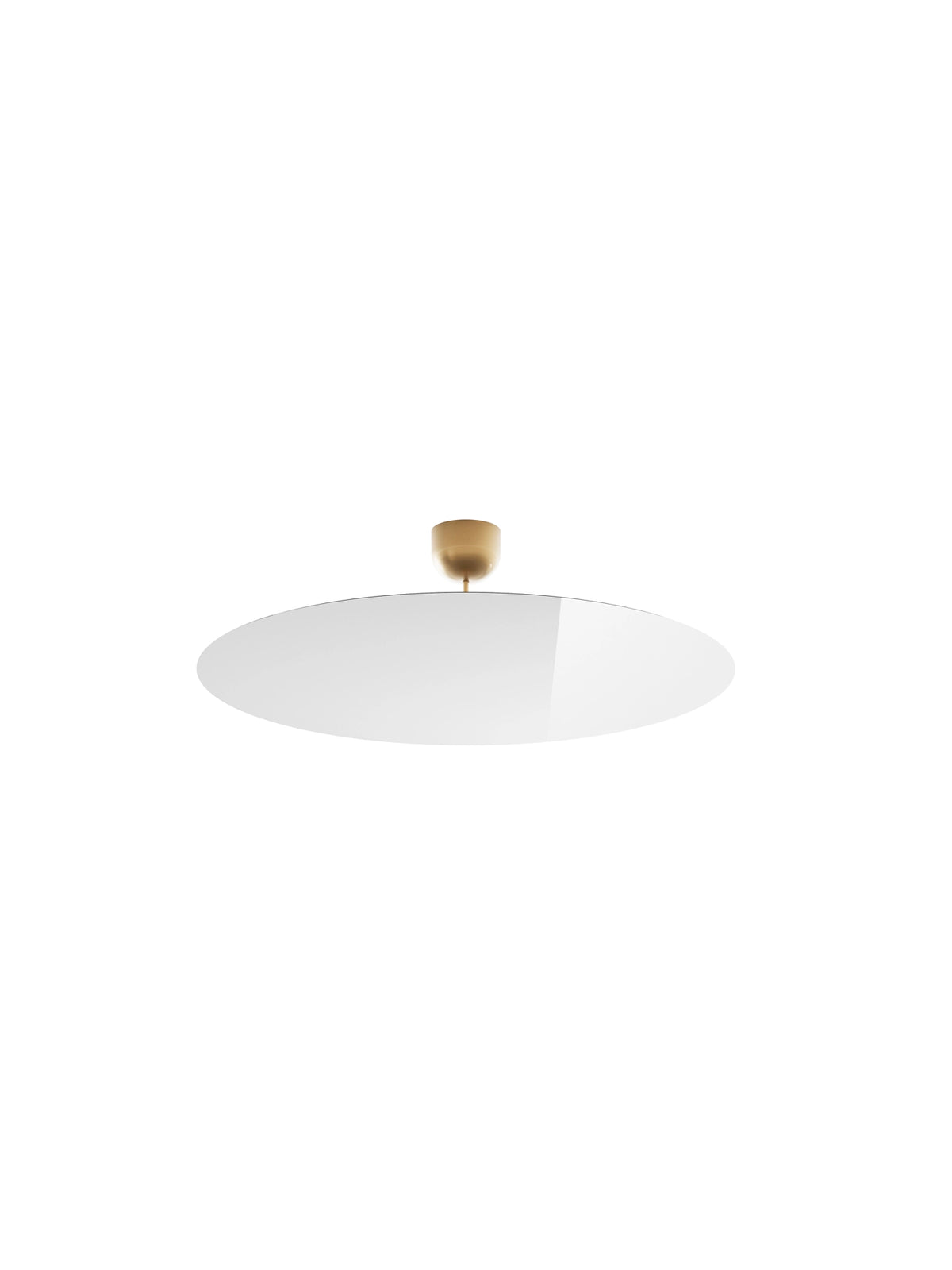 Luceplan Millimetro Deckenleuchte – A11S85W – stem 23cm – disc Ø 85cm