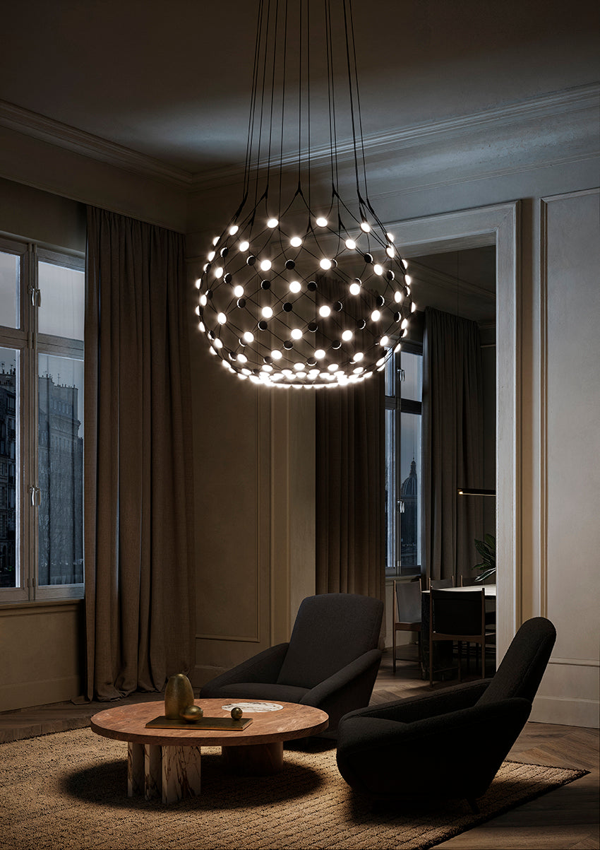 Luceplan Mesh Pendelleuchte – Ansicht 1