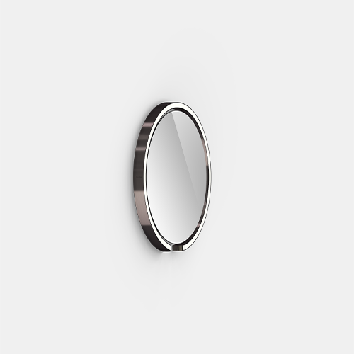 Occhio Mito sfera Wandleuchte – Ø 40 cm, Bronze, Spiegel klar, 2700–4000 K (dim-to-warm)