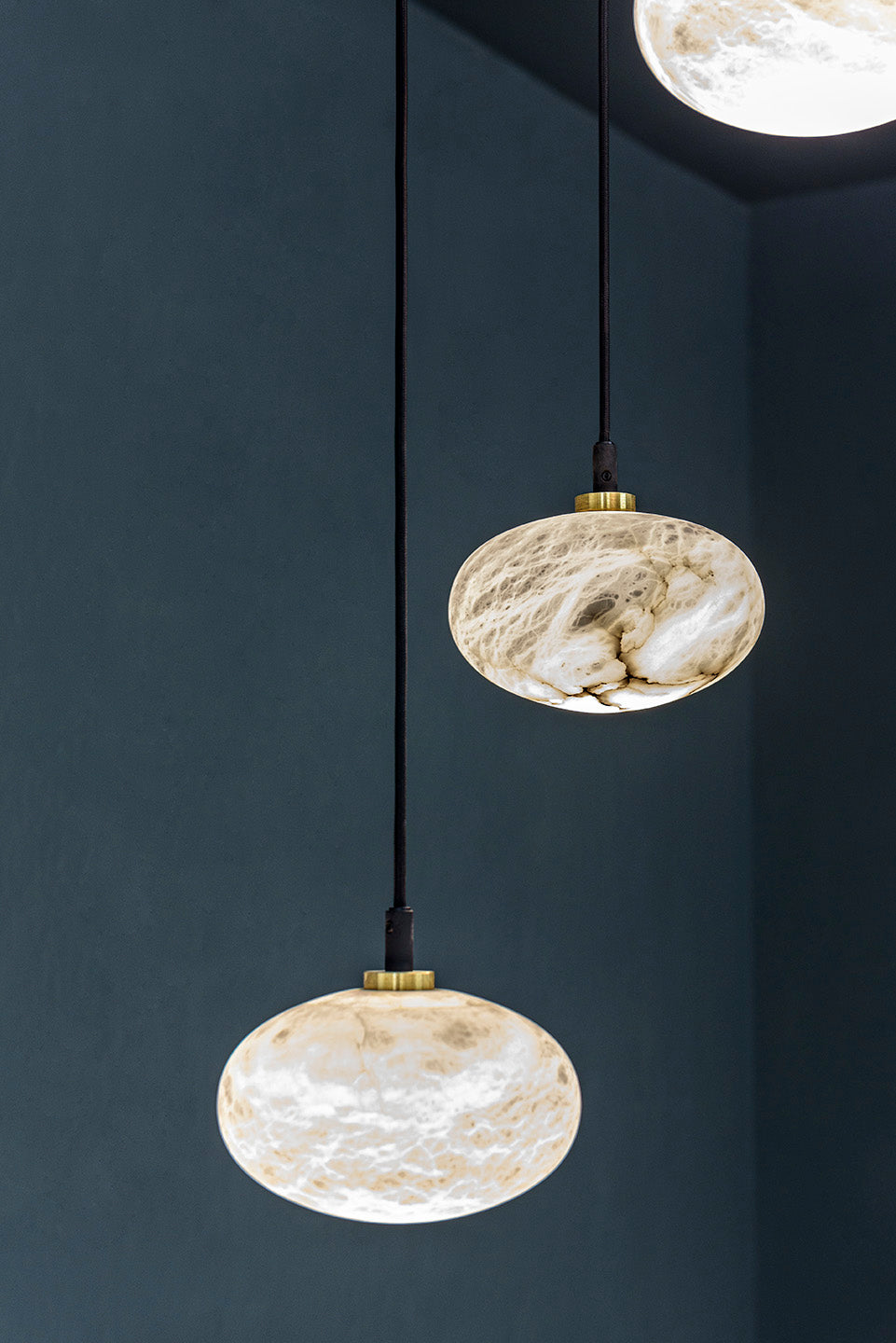 United Alabaster Oval Pendelleuchte – Ansicht 7