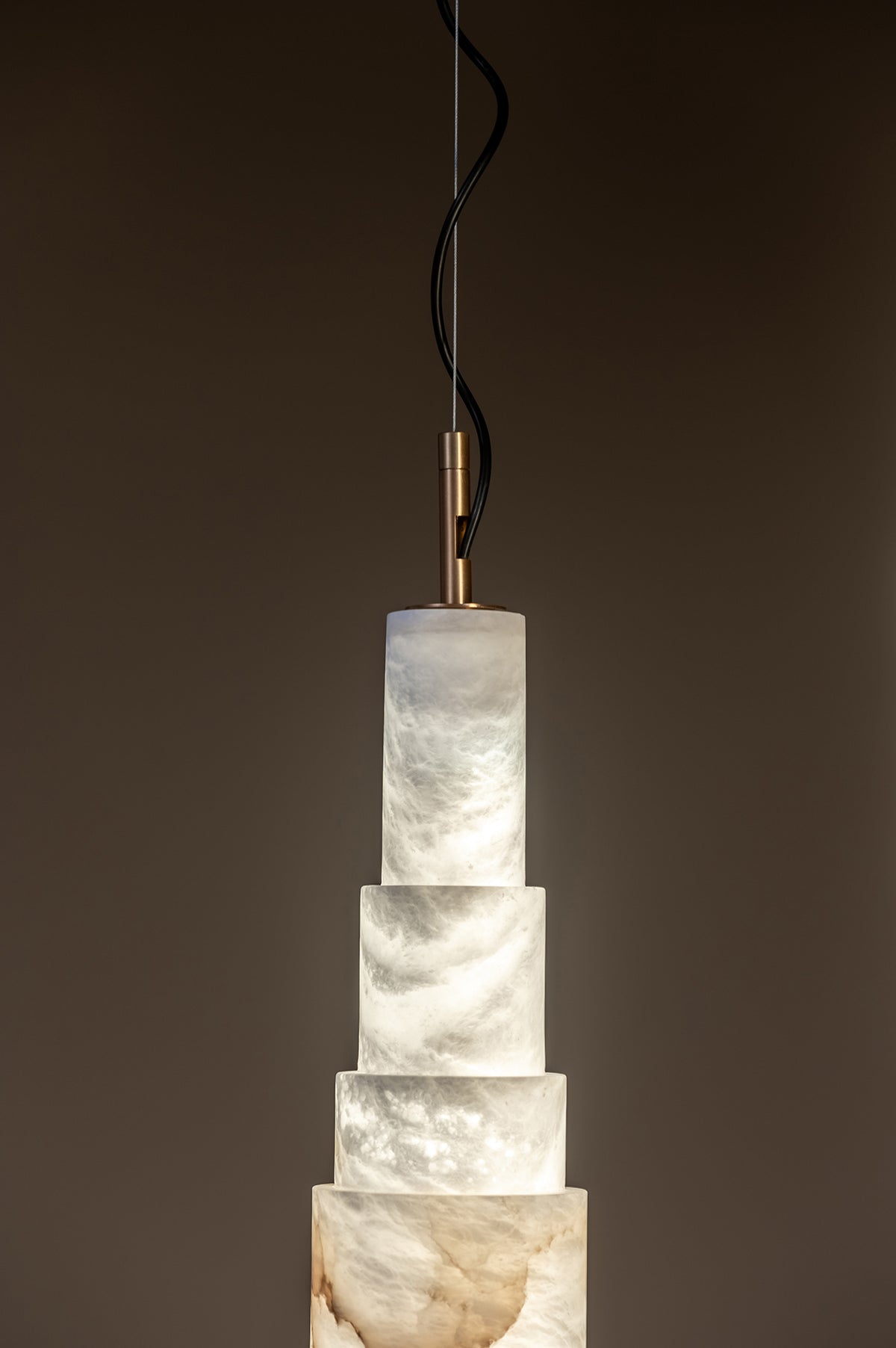 United Alabaster Kavanagh Pendelleuchte – Ansicht 2