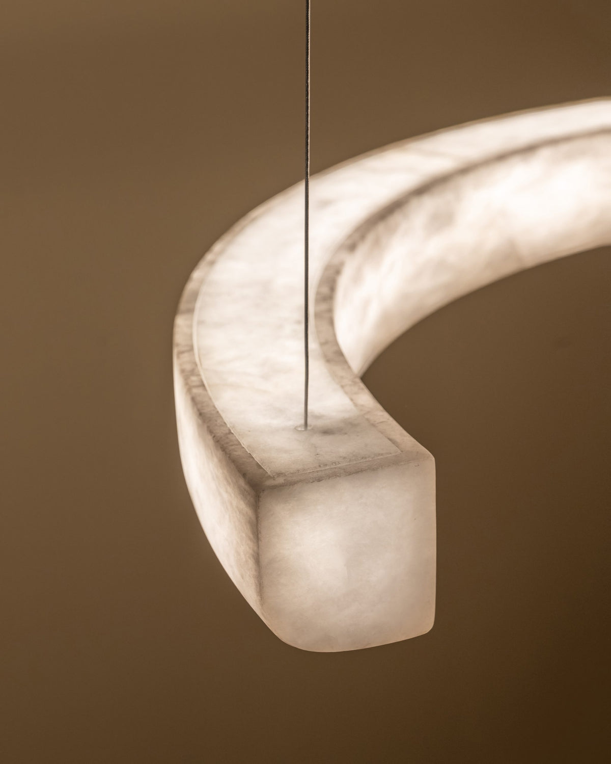 United Alabaster Kleo Pendelleuchte – Ansicht 2