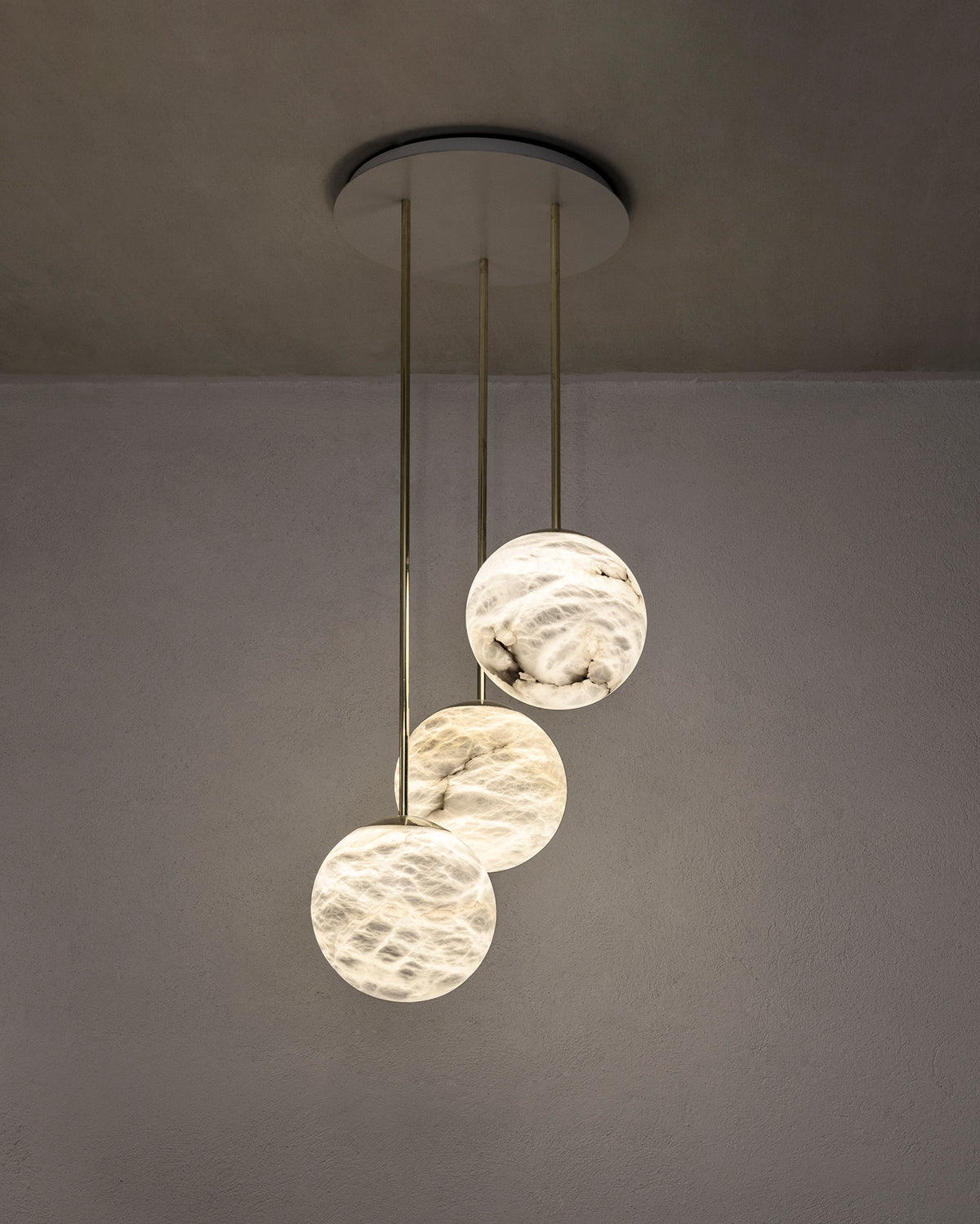 United Alabaster Moon Pendelleuchte – Ansicht 2