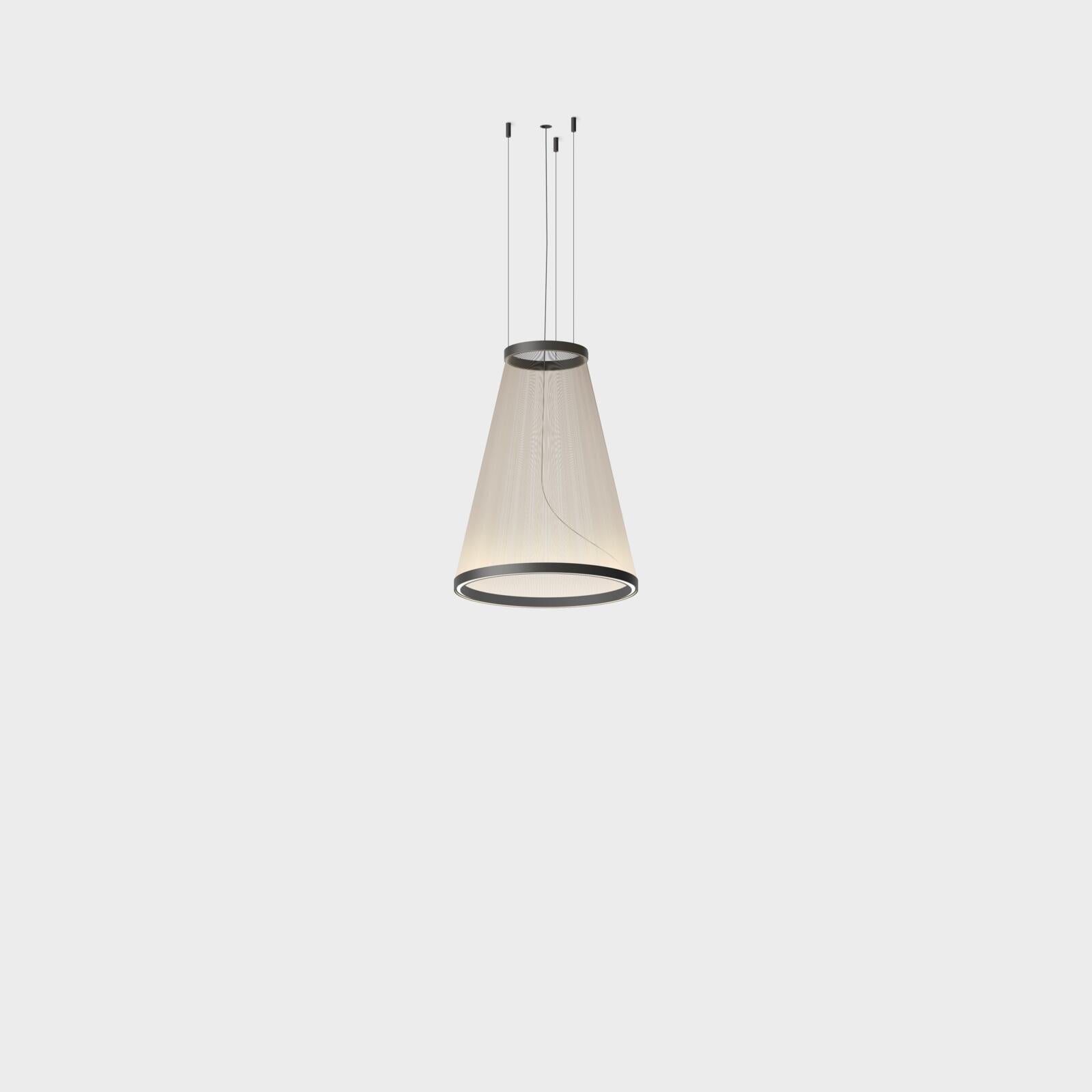 Array 1850 Pendelleuchte – Maßzeichnung Oberfläche Beige