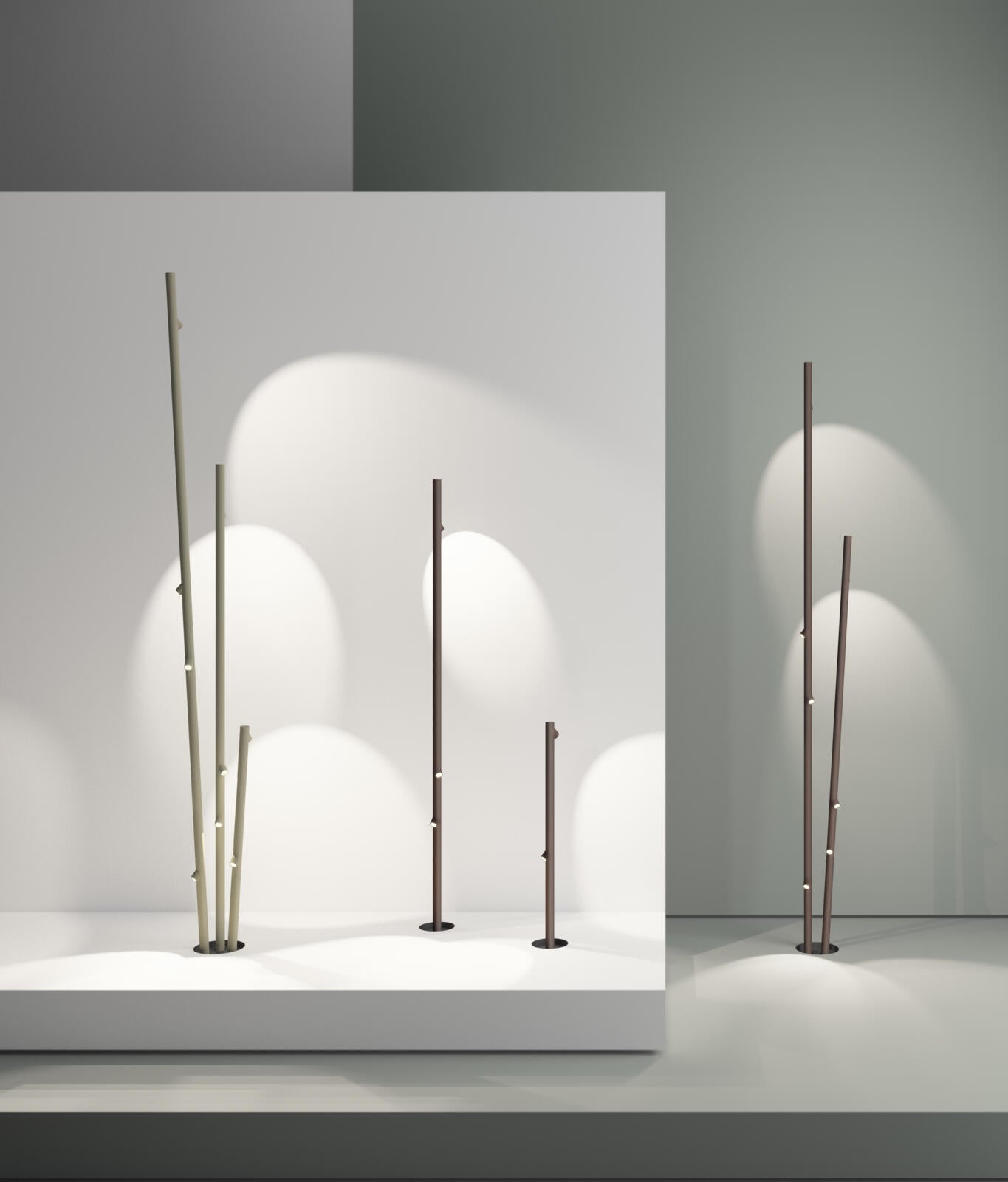 Bamboo 4803 Außenleuchte – packshot · Oberfläche 54